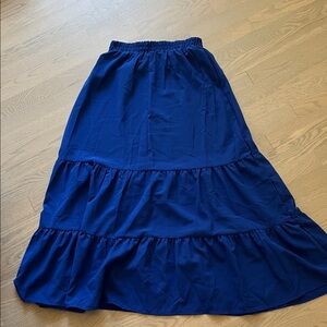 Elegant Blue Women's Skirt